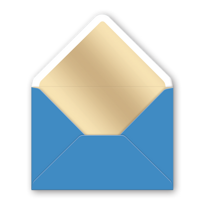 Thank You Blue Floral Greeting Card