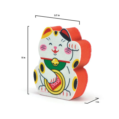 Feline Lucky Cat Sponge