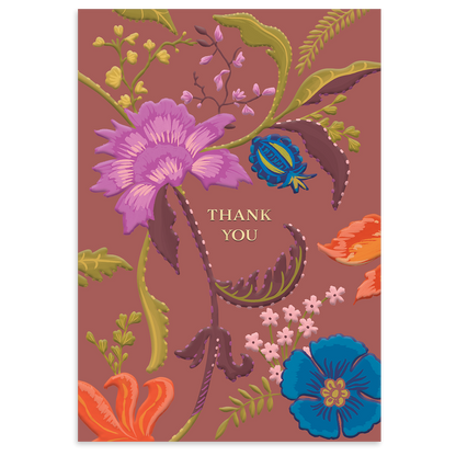 Jacobean Thank You Boxed Note Cards