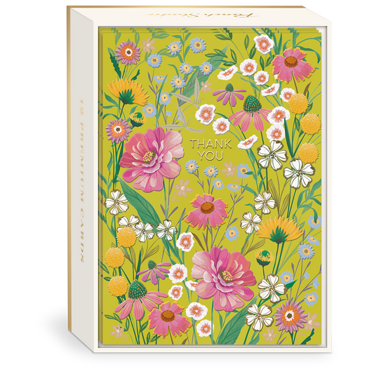 Wildflower Thank You Boxed Note Cards