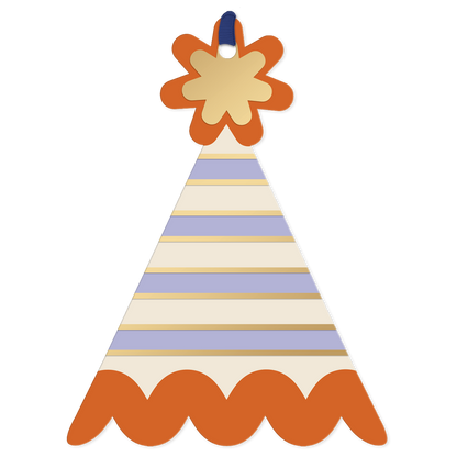 Party Time Hat Gift Tag