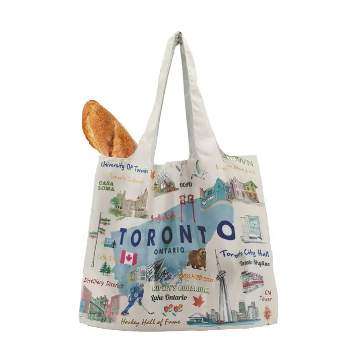 Toronto Ontario Foldable Bag