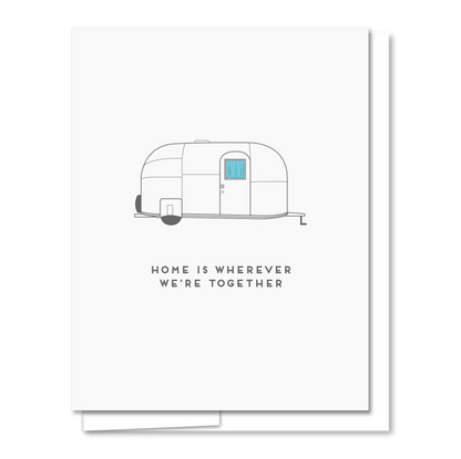 Airstream Letterpress Card