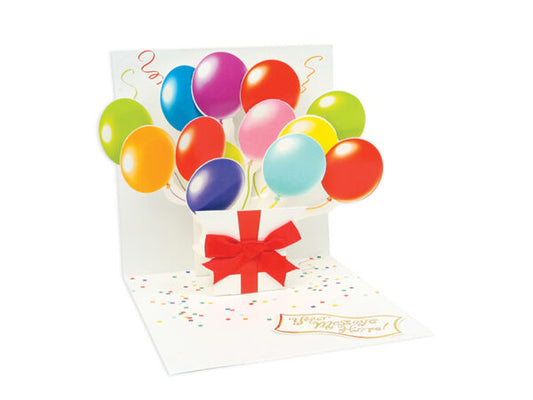 Pop-Up Balloons Card