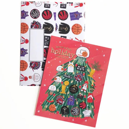 Raptors Holiday Card