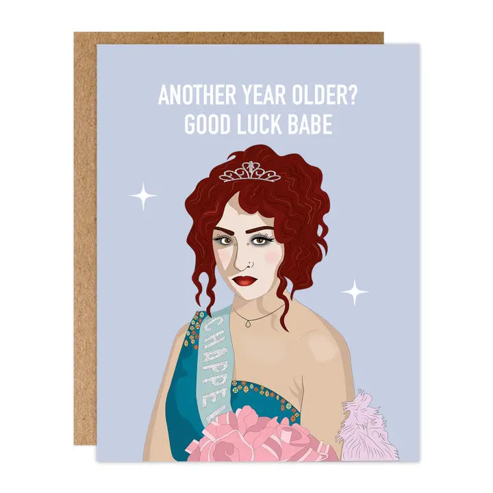 Good Luck Babe Card