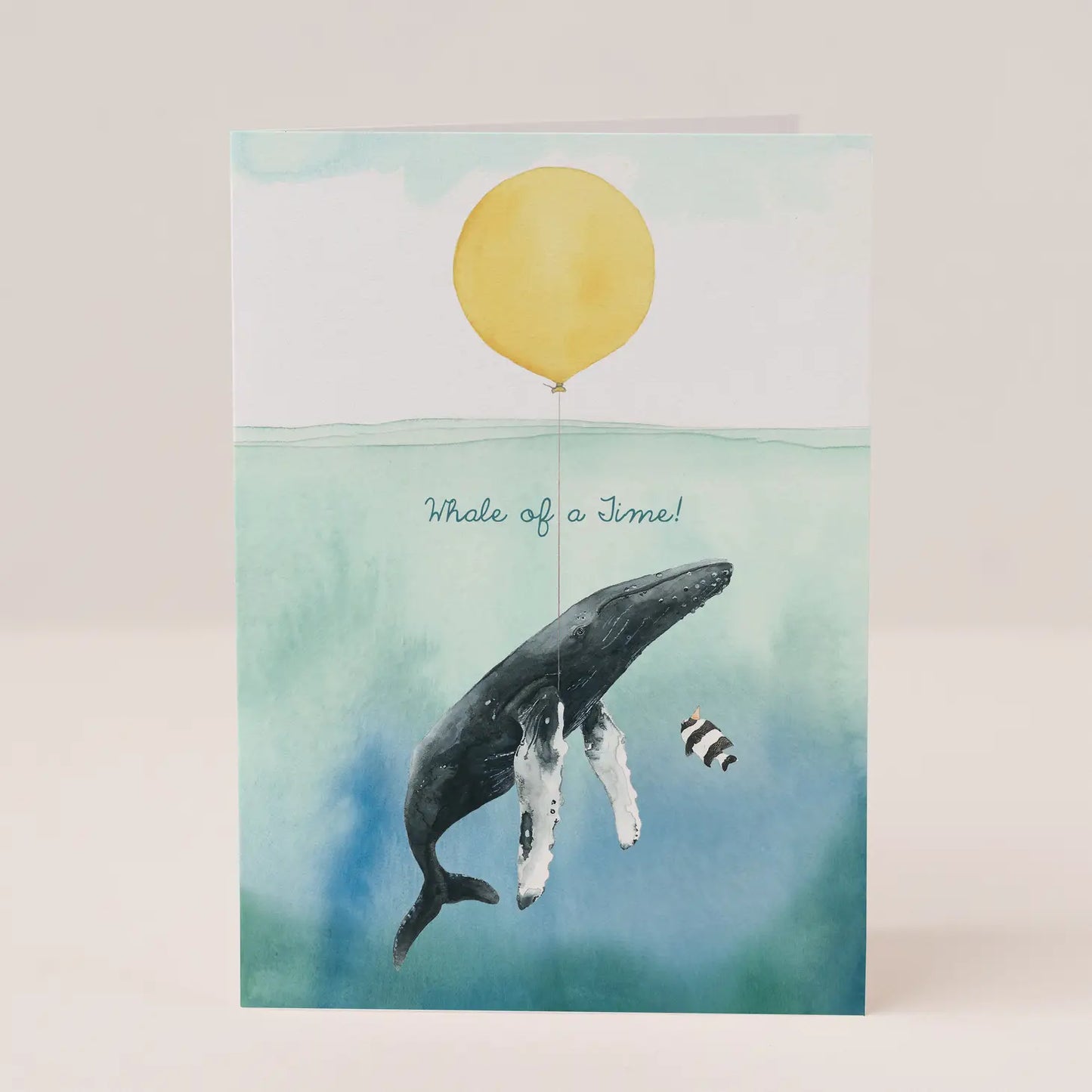 Whale of a Time Card