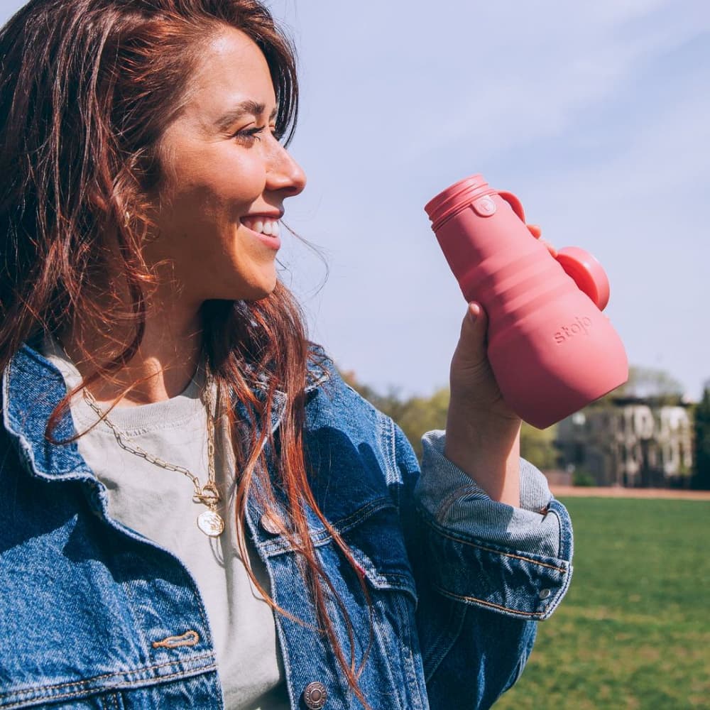 20 oz Collapsible Travel Water Bottle - Collapsed Packaging