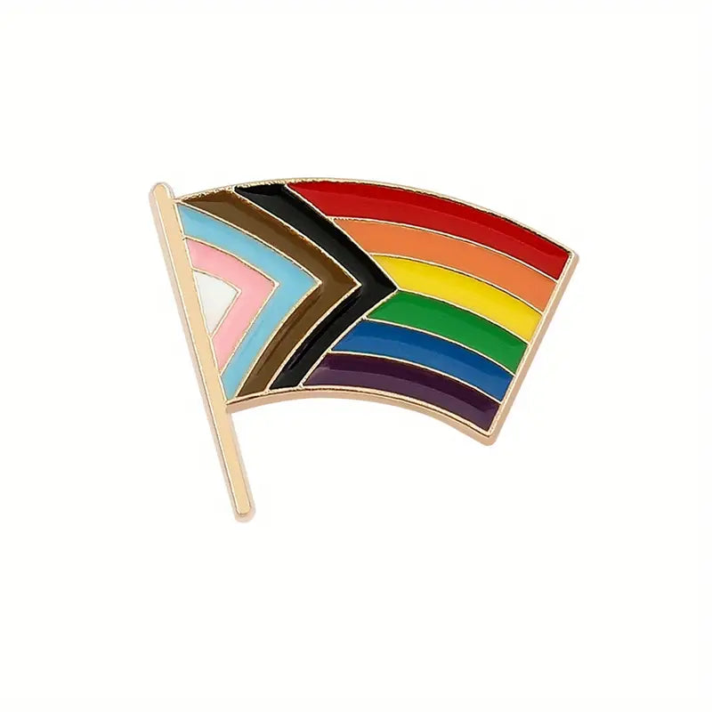 Love Flag Enamel Pin