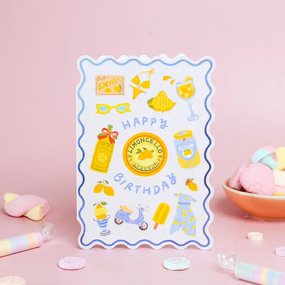 Happy Birthday Lemon Card