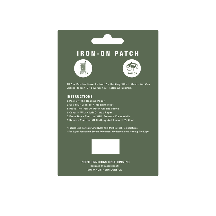 #15 Canada Letter Embroidered Patch - Outdoor Adventure Design