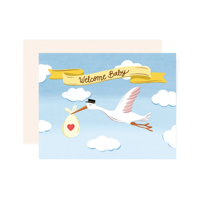 Baby Stork Card