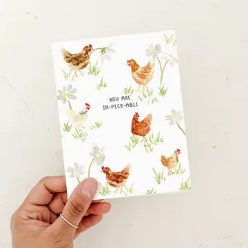 You are Im-peck-able Card