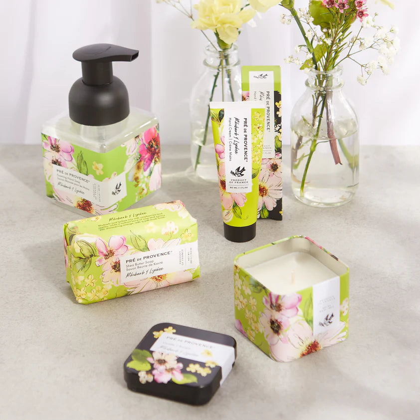 Le Jardin Hand Cream Rhubarb + Lychee