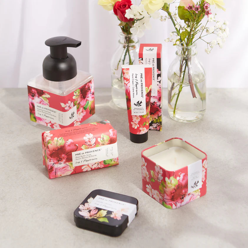 Le Jardin Candle Iris + Peppercorn