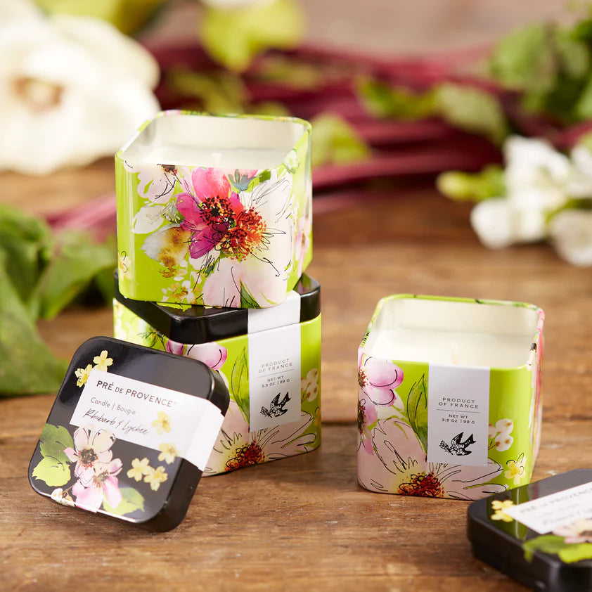 Le Jardin Candle Rhubarb + Lychee