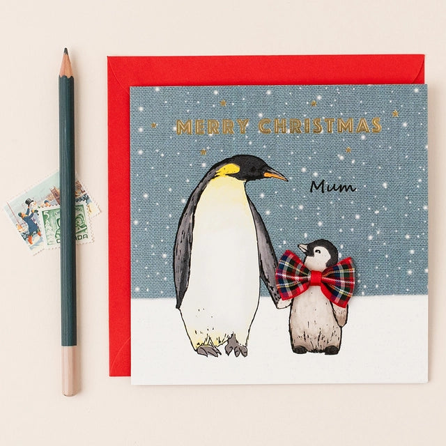 Christmas Mum Penguin Card