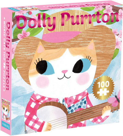 Dolly Purrton Music Cats 100 Piece Puzzle