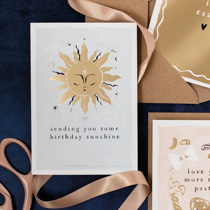 Sending Sunshine Birthday Card