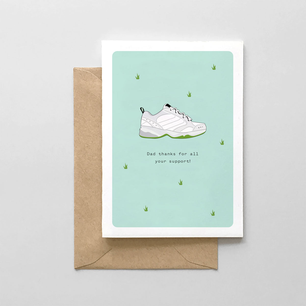 Dad Thanks For All Your Support Card