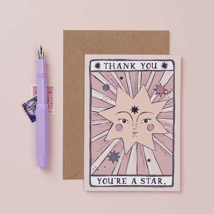 You're a Star Thank You Card