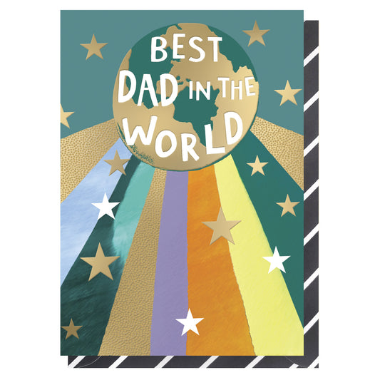 Best Dad World Card