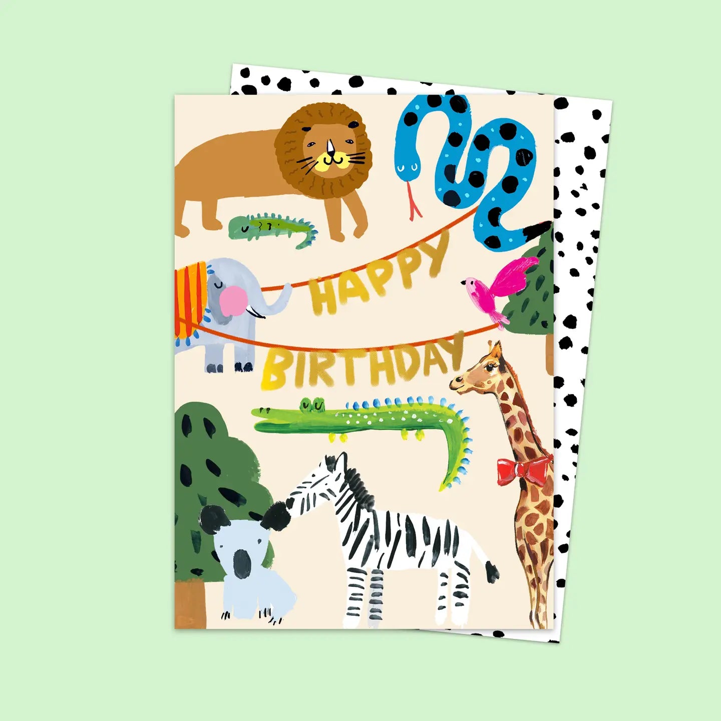 Jungle Friends Birthday Card