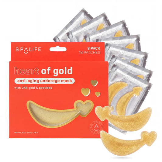Heart of Gold Anti-Aging Hydrogel Eye Patches