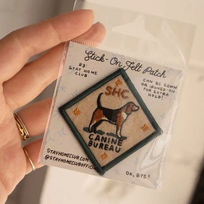 #12 SHC Canine Bureau Felt Sticky Patch