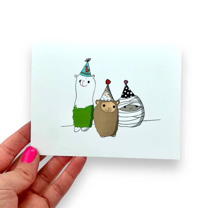 Cute Animals Birthday Card