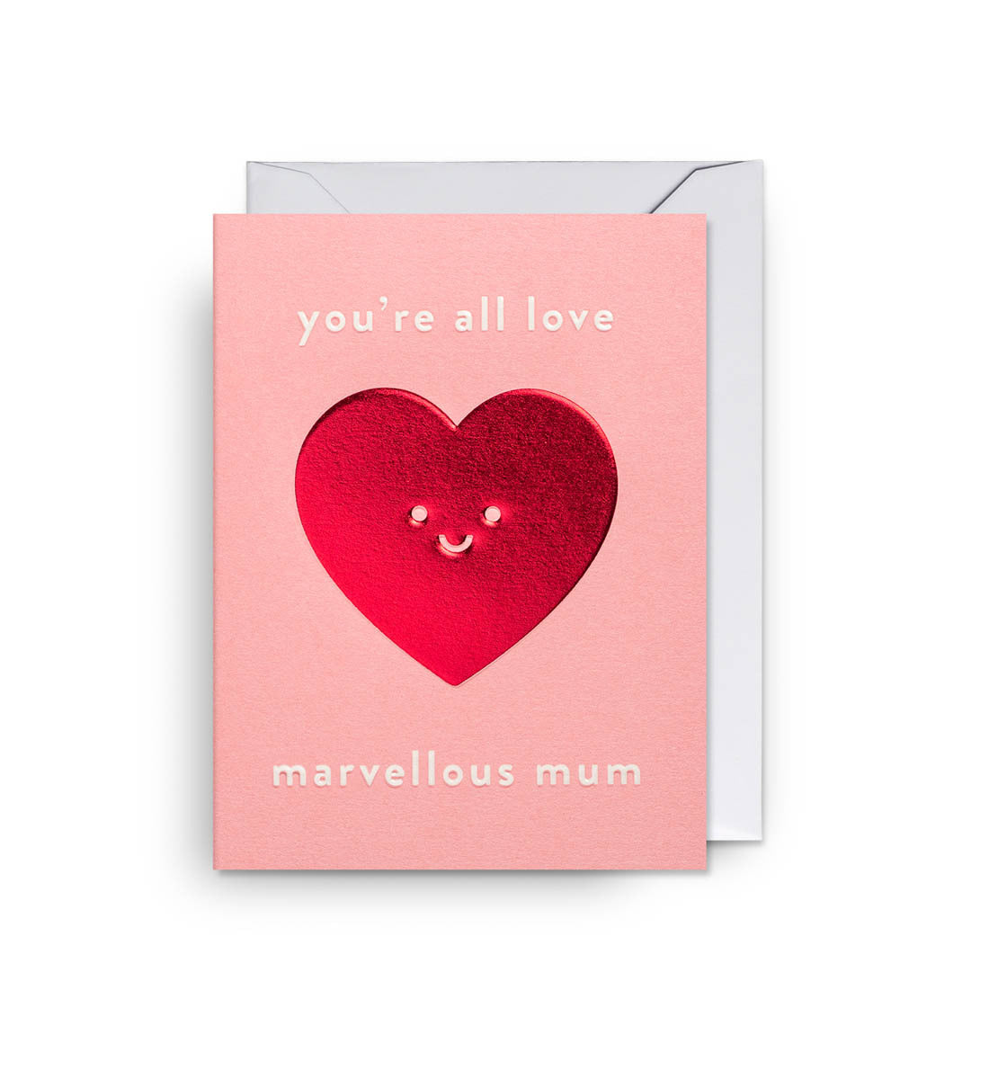 Mini You're All Love Marvellous Mum Card