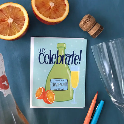 Celebrate Mimosa Card