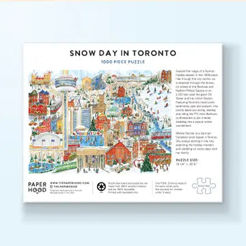 Snowday in Toronto - 1000 Piece Puzzle