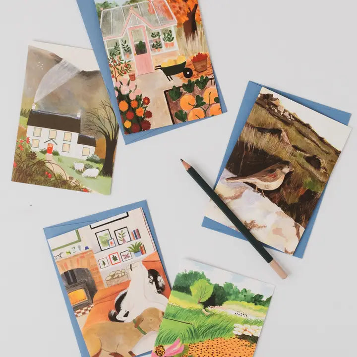 Mountain Cottage Card