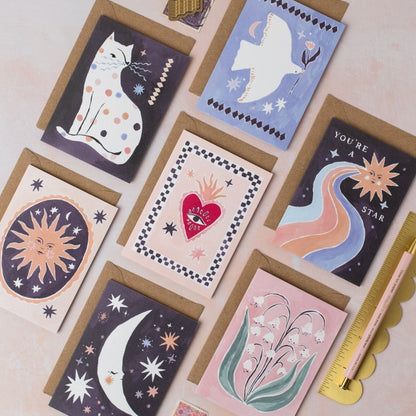 Sacred Heart Mini Love Card