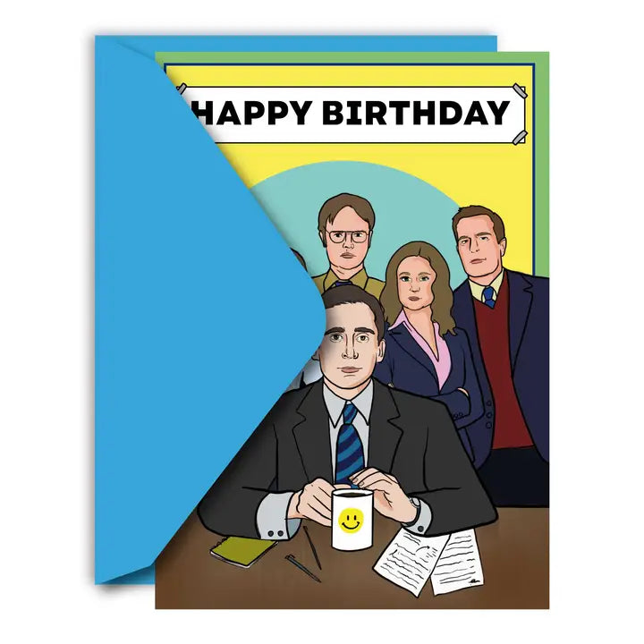 Happy Birthday The Office Greeting Card