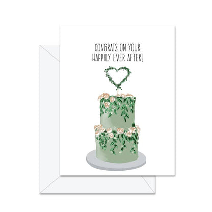 Congrats On Your Happily Ever After! Card