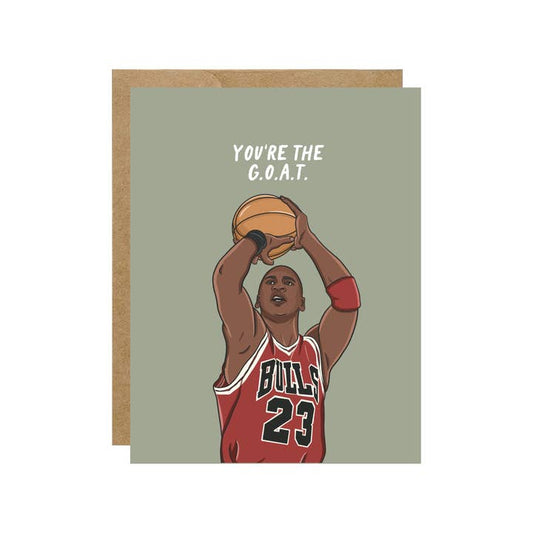 You're The G.O.A.T Pop Culture Card