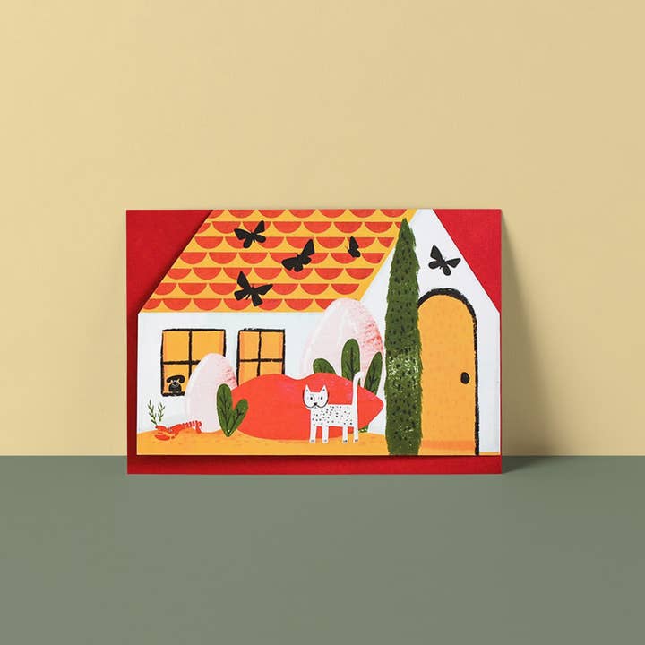 Salvador Catli cut out house card