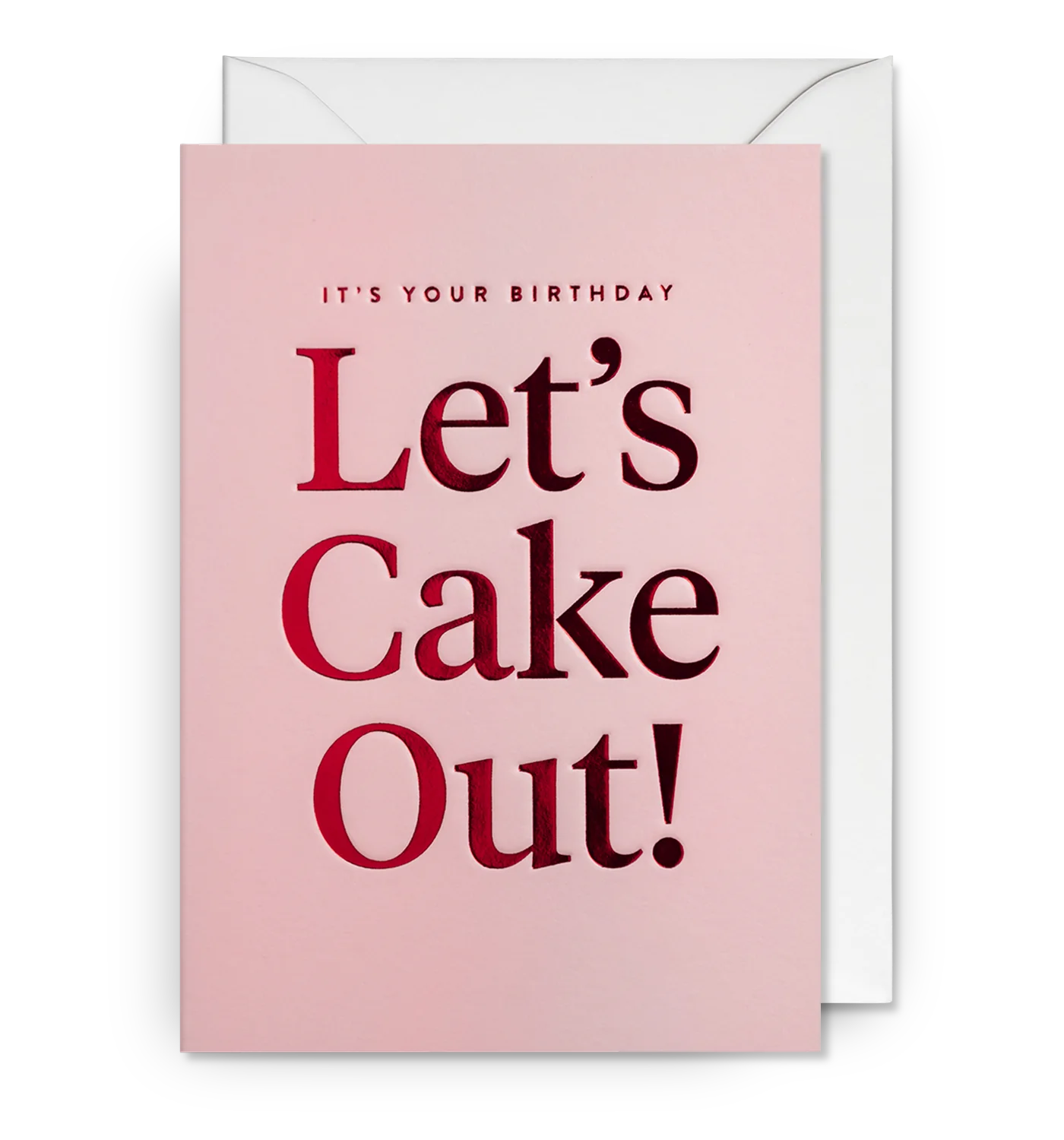 Lets Cake Out Card