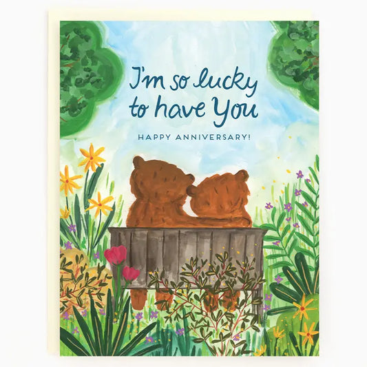 Anniversary Bear Card