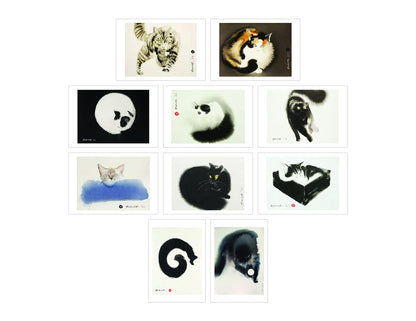 Cat Box Postcard Set