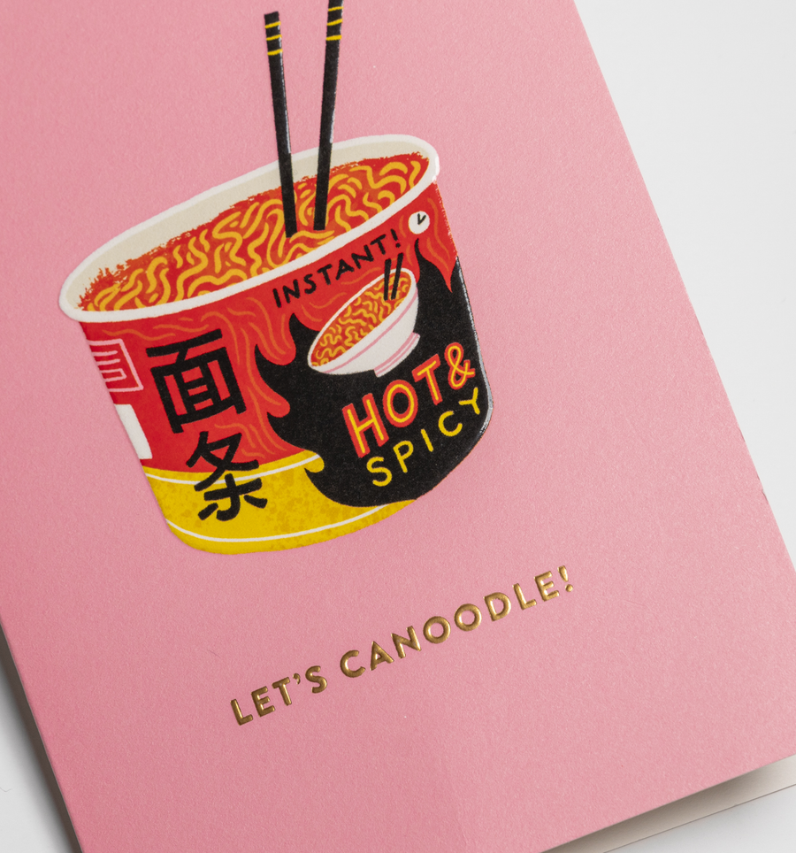 Lets Canoodle Card