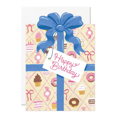 Present Birthday Greeting Card