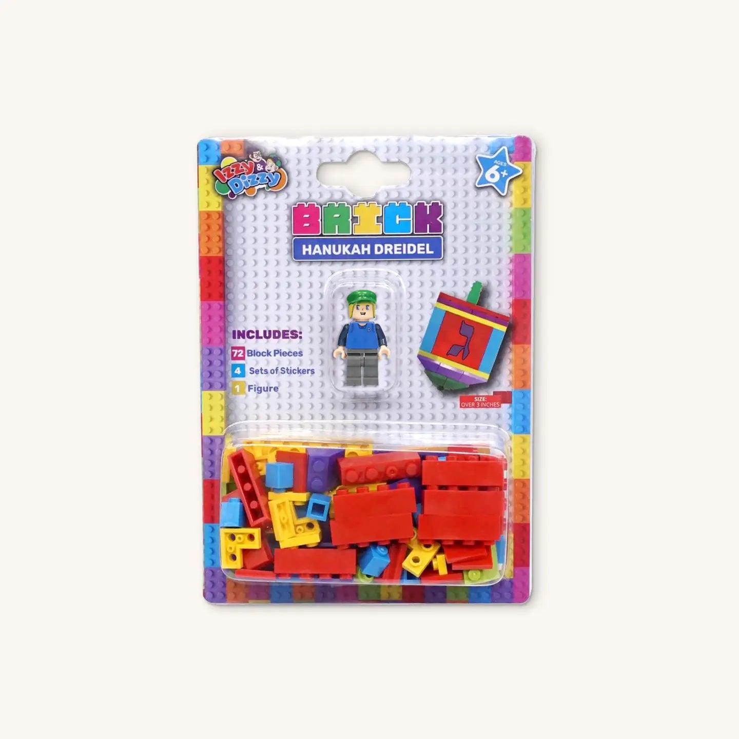 Binyan Bricks Dreidel Set With Minifigure