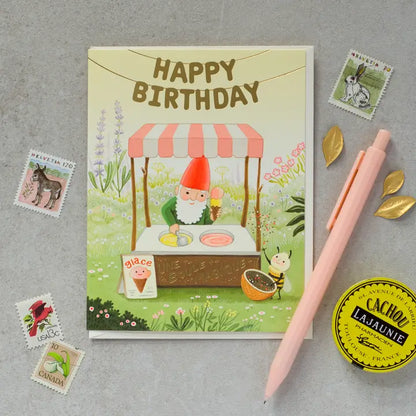 Magic Scoops Birthday Greeting Card