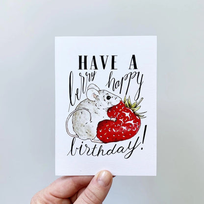 Berry Happy Birthday Card