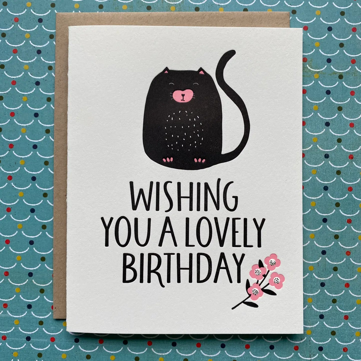 HB Cat Lovely Birthday Card