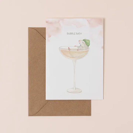 Bubble Bath Card