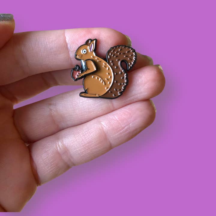 @25 Archie The Squirrel Enamel Pin